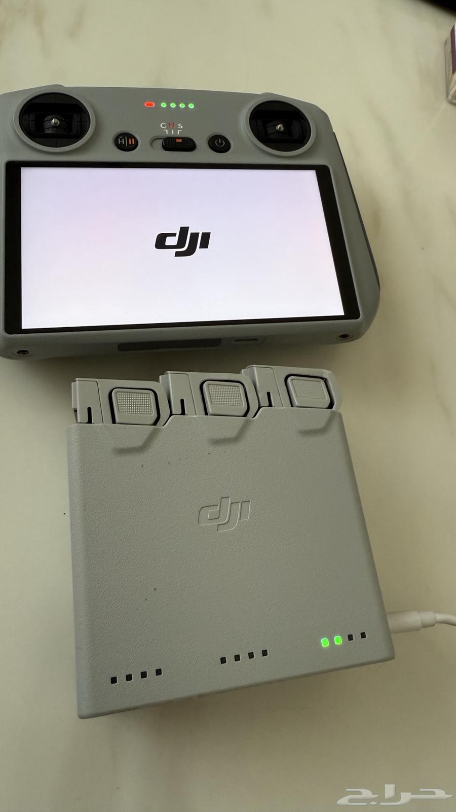 يد تحكم درون DJI RC   بطاريات 3 مع علبة الشحن MINI3PRO630329476497941115