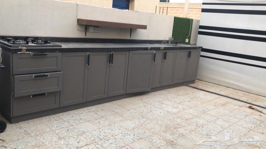 Aluminum pan kitchen. American artificial marble with oven630329644367371110