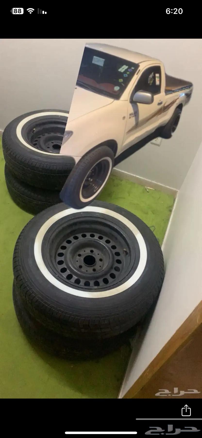 Highlux Tires Rims Protruding Complete Set of Tires with Rims and Tires63046486529665112