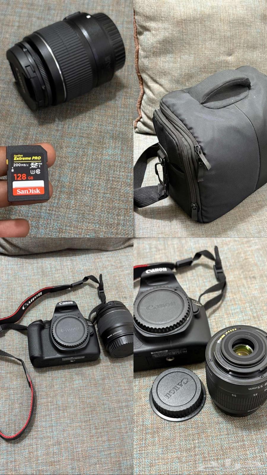 Camera with all its accessories, memory and bag for 1650 negotiable63031209572227111