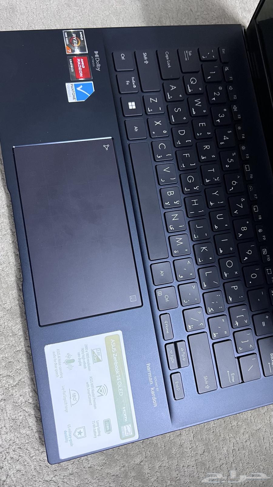 لابتوب asus zenbook 14 oled AMD ryzen 763030349697794113