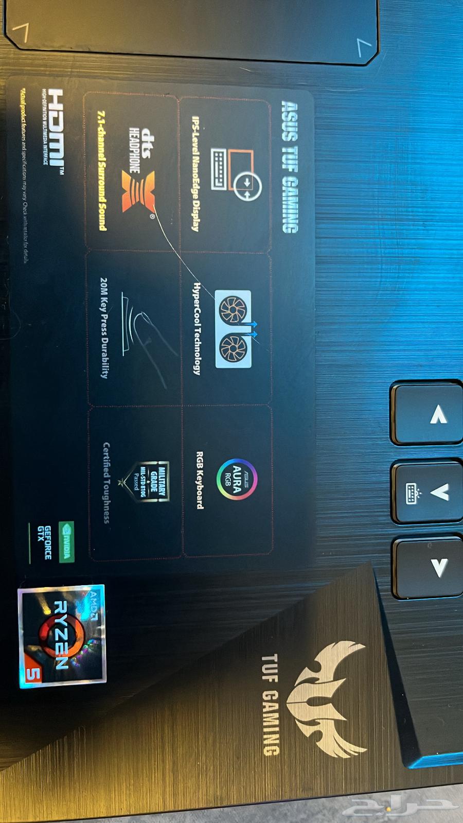 Gaming laptop with good frame rates and the device is clean630294660102411116