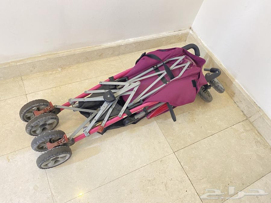 Pink single stroller in excellent condition, suitable for travel63028166207233111