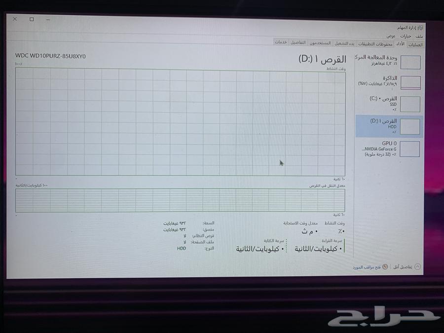 بي سي معالج Intel(R)Core(TM)i3-9100F CPU  3.60GHz63025971024770112