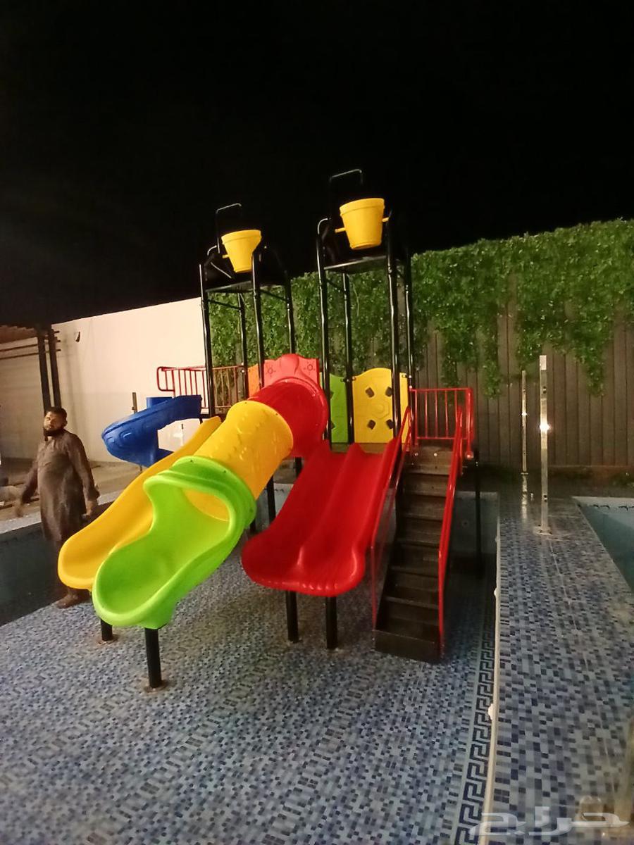 Composition of water games swings slides63026412103169112