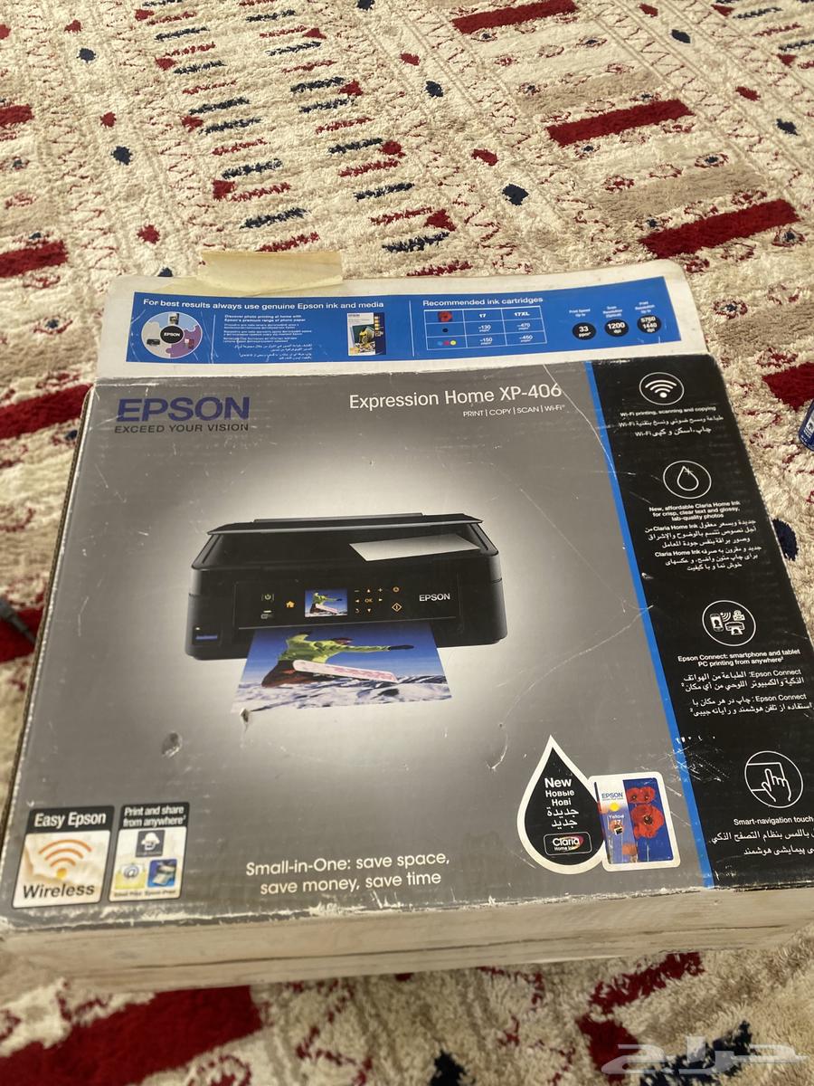 طابعة EPOSN واي فاي حبر ملون تطبع صور و اوراق ملونه63024685804162113