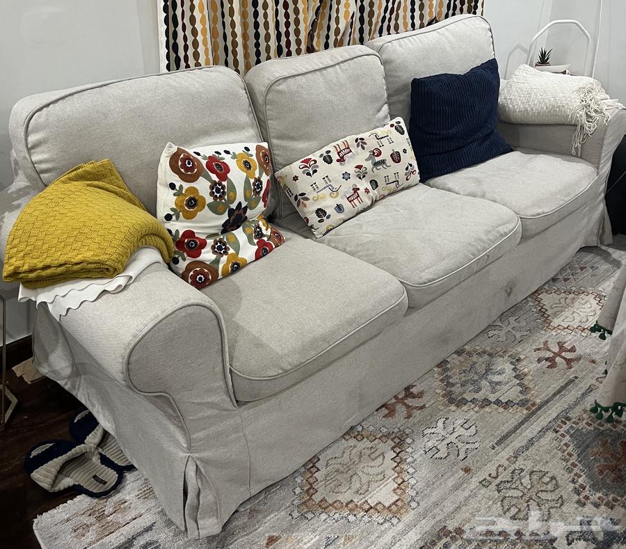 Used IKEA 3-seat sofa63023358849411111