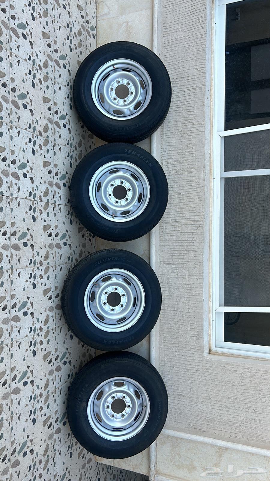 For sale, new set of tires and rims, also available in tabby and filter spec.630245072771871129