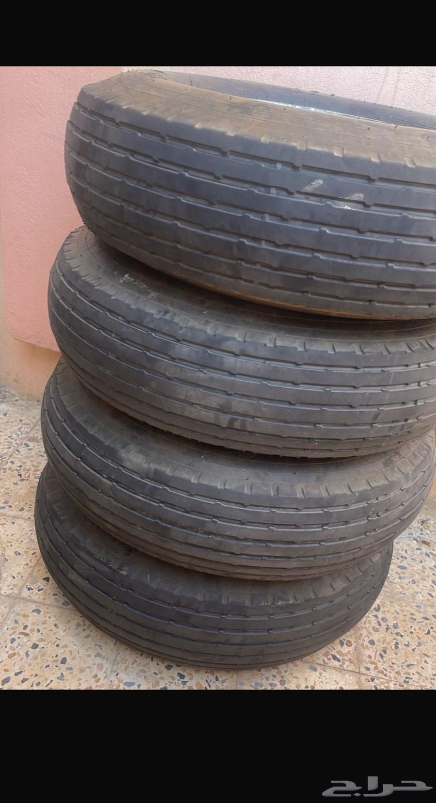 جنوط كروم وكالة شاص اربع مع كفرات بوالين بالون طقم اربع630266463111701113