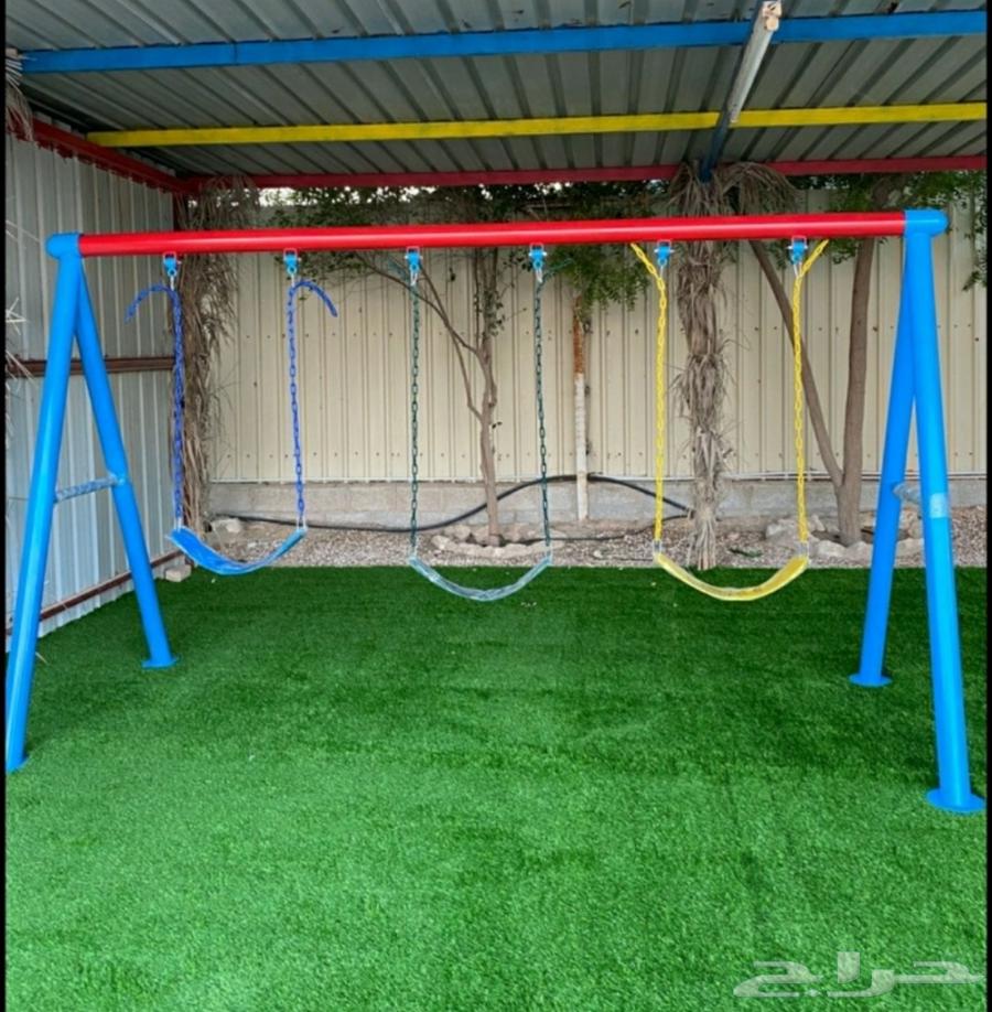 مرجيحه جديده مع 3 كرسي تناسب للطفال والا كبار خصم خاص63023359217282113