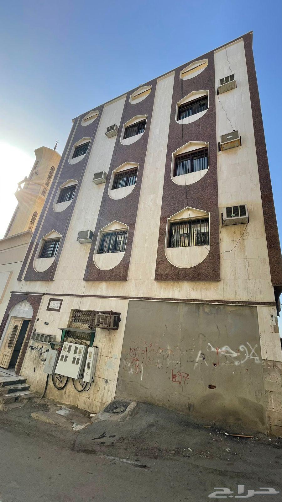 عمارة أربع طوابق حي الزهراء مكة63012485695619112