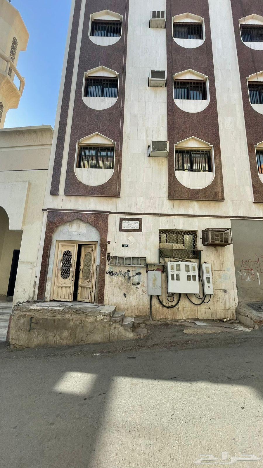 عمارة أربع طوابق حي الزهراء مكة63012485695619111