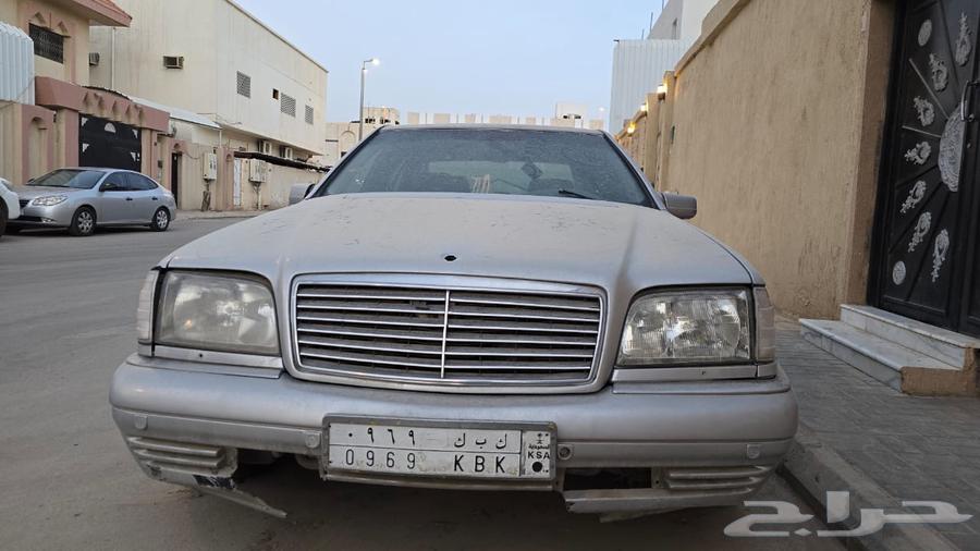 مرسيدس شبح موديل 98 يحمل لوحه مميزه63018730721411110