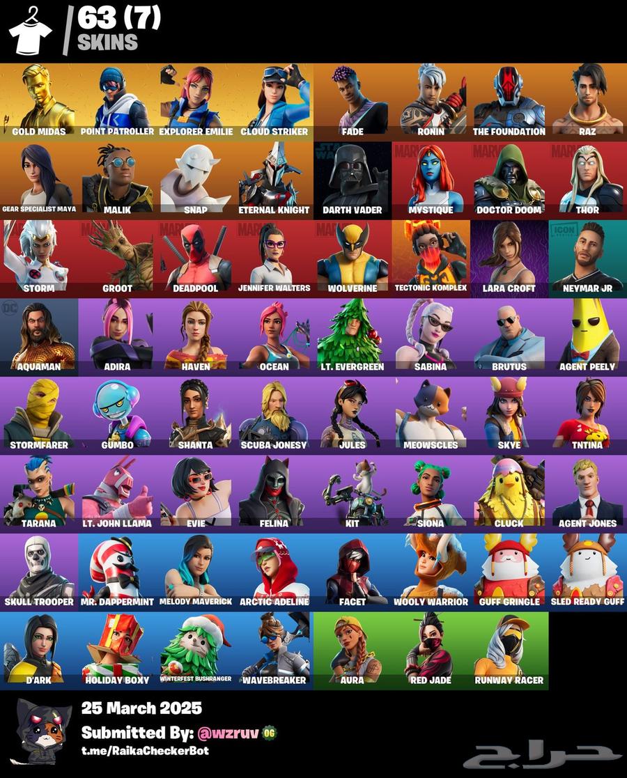 Cheap Fortnite account630158461318411119