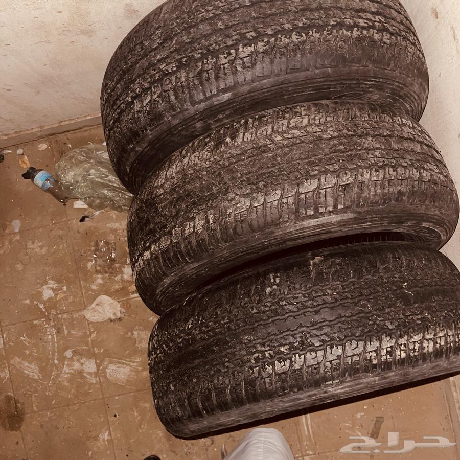 كفرات نص عمر عدد 3 دنلوب 265 60 1863016551715201114