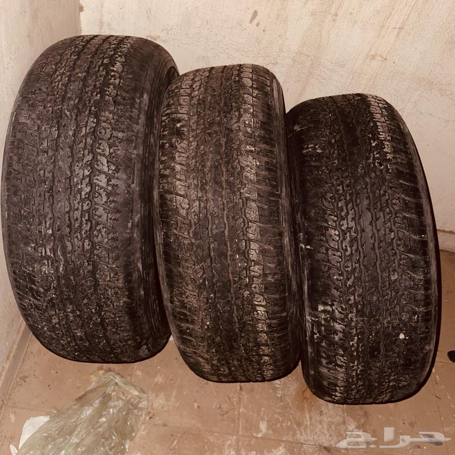 كفرات نص عمر عدد 3 دنلوب 265 60 1863016551715201111