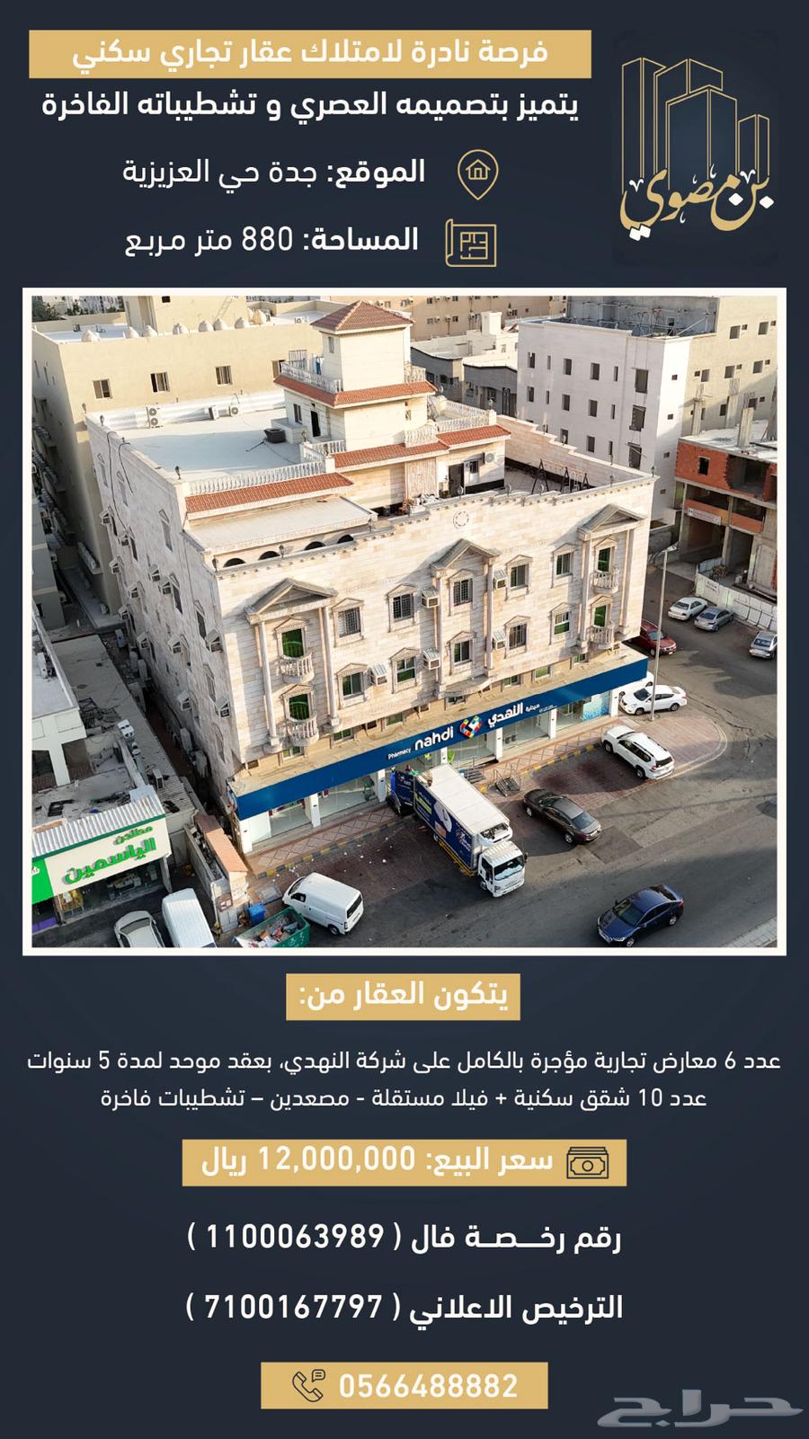 عمارة تجارية سكنية63012958789251112