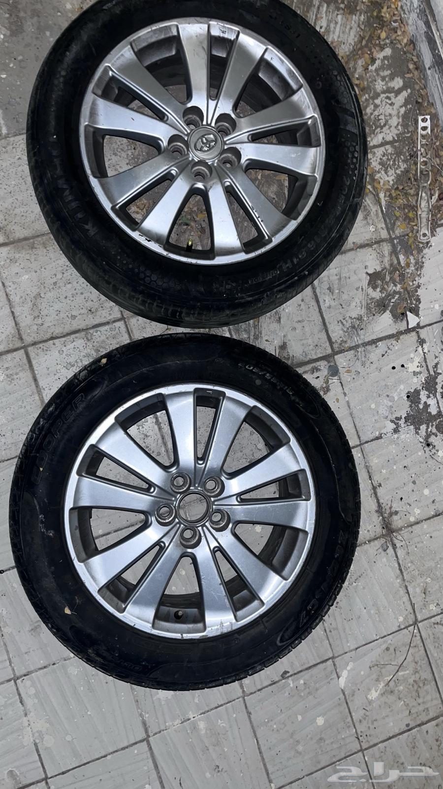 Full 2010 Toyota Corolla rims63012555523842110