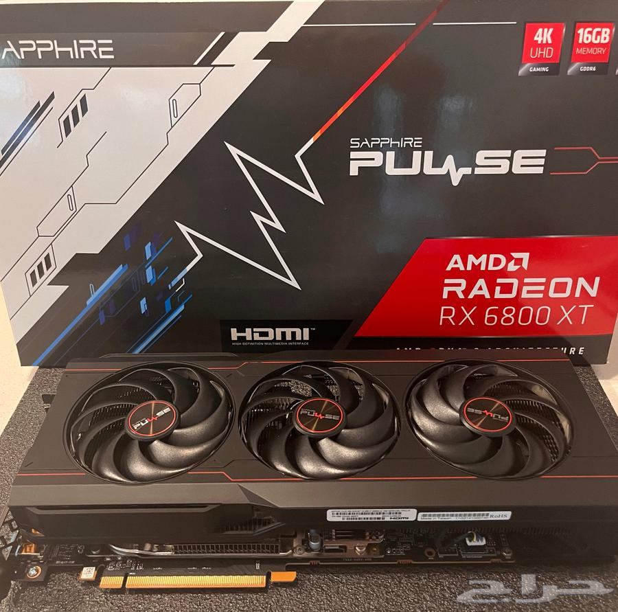 SAPPHIRE RX 6800 XT 16 Giga graphics card63013135981057111