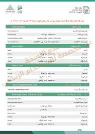 عقد ايجار الكتروني معتمد التقييم 242 من ايجار63012958743171112