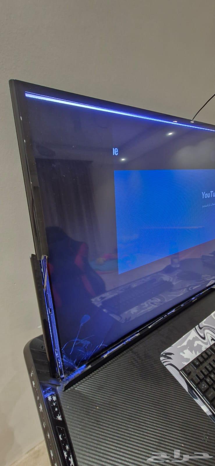 Samsung screen broken 55 inch the break is as shown in the picture 45063012238933891111
