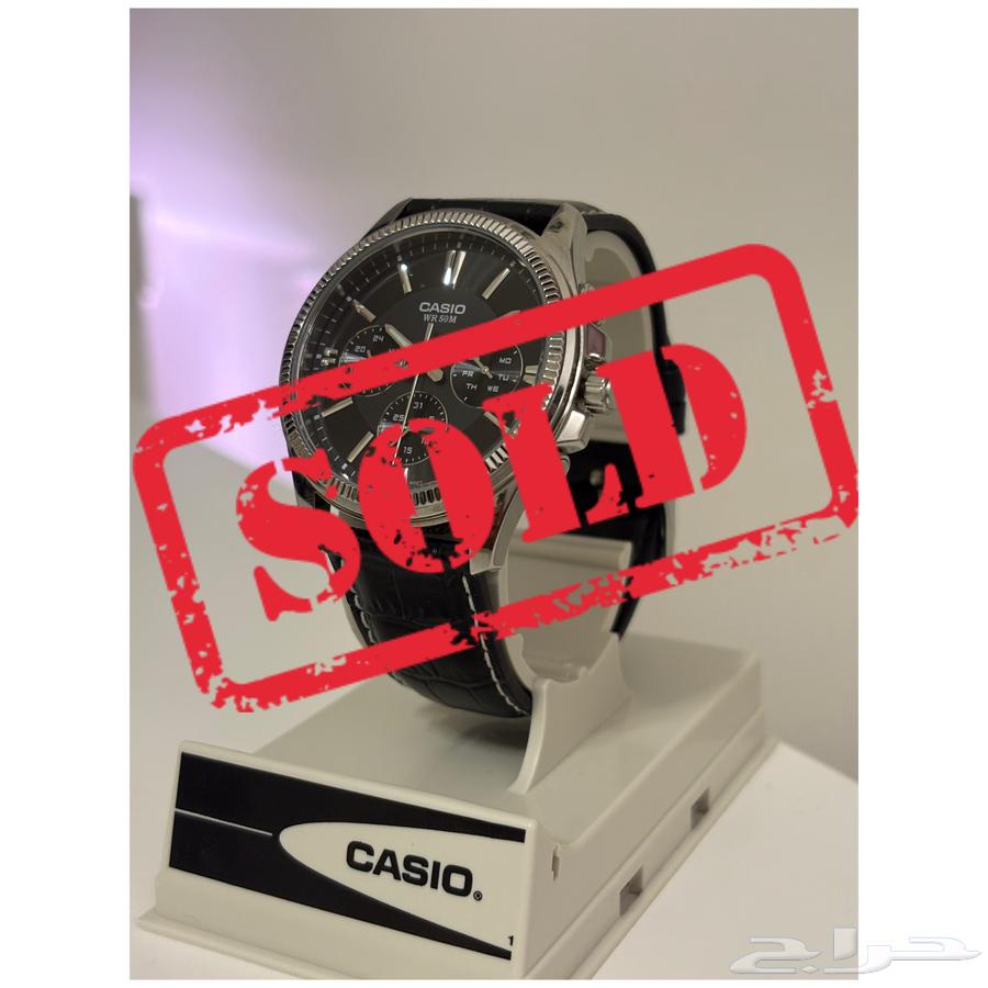 (((تم البيع))) ساعة يابانية ماركة كاسيو مقاس CASIO 42mm63069649179137112