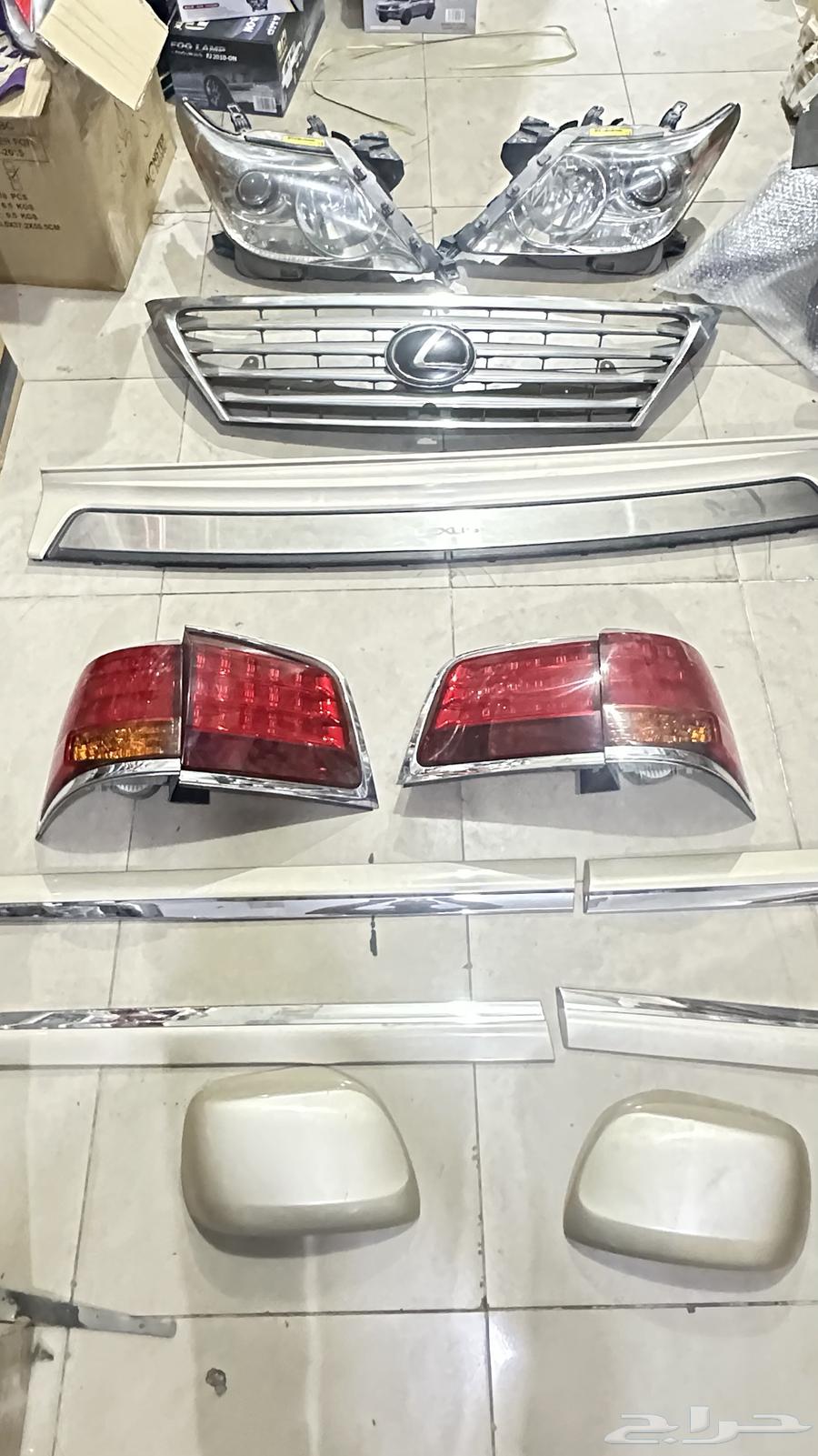 مجموعه قطع جيب لكزس570  2008الى2011 شمعات اسطبات خلفيه صدا63090981789826111