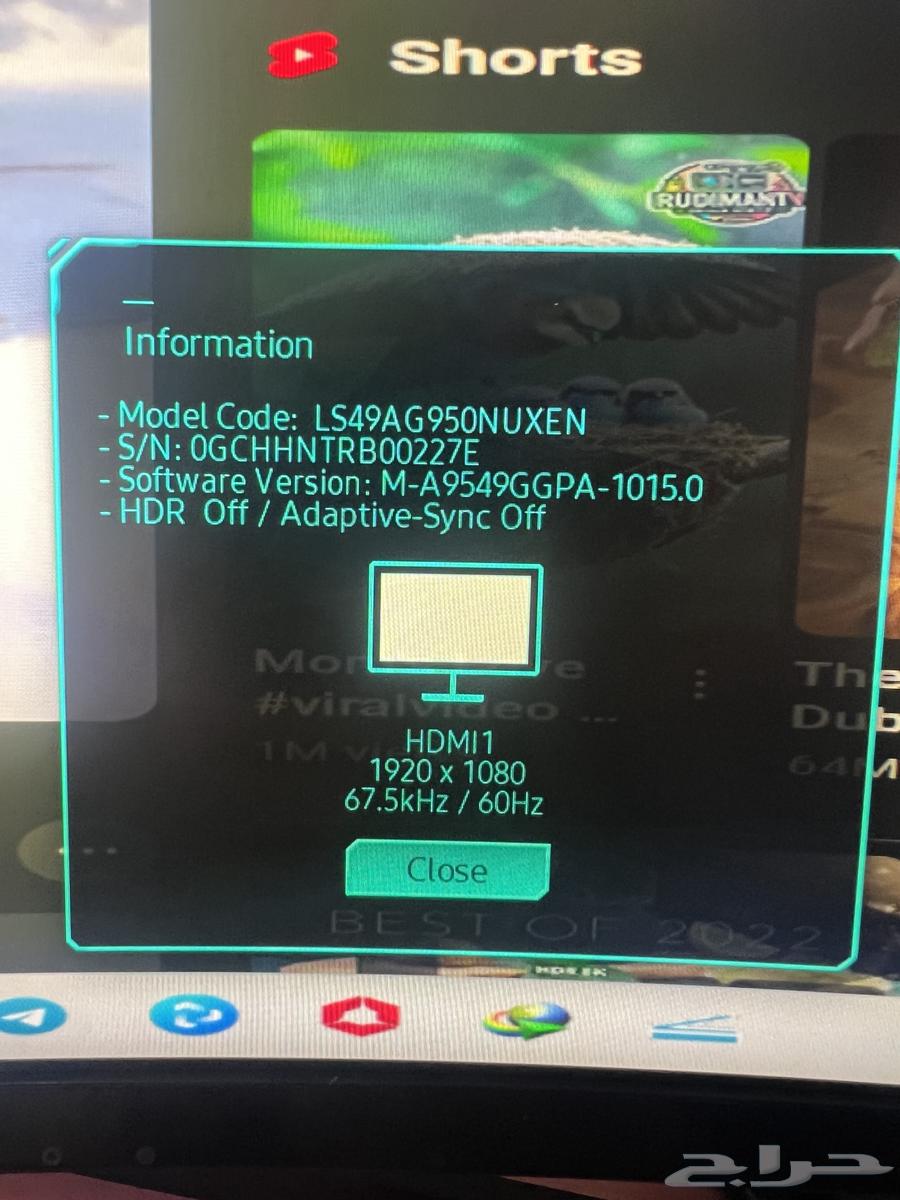 Samsung G9 Samsung Gaming Monitor new in box63037867652610111
