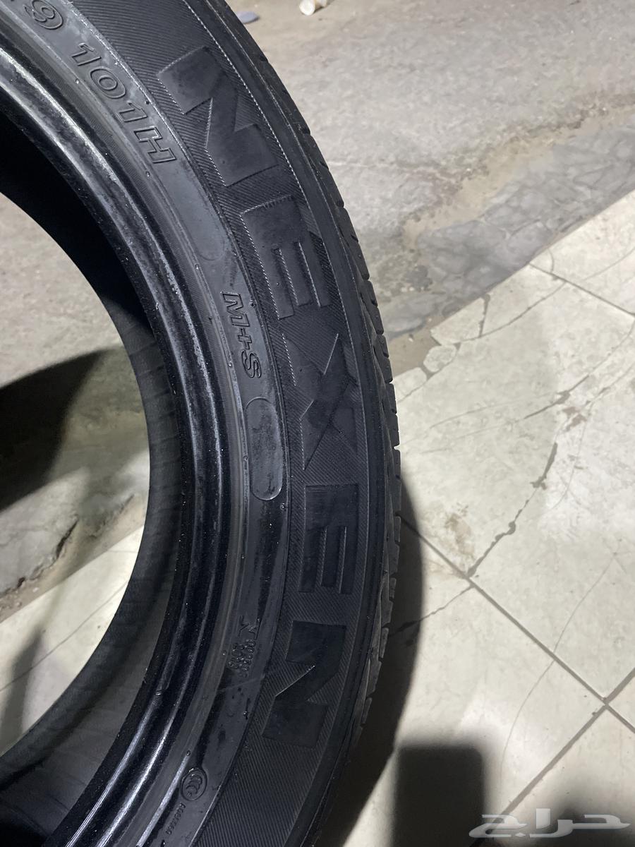 235 55 19 طقم كفرات نكسن كوري نضيف63102137391747111