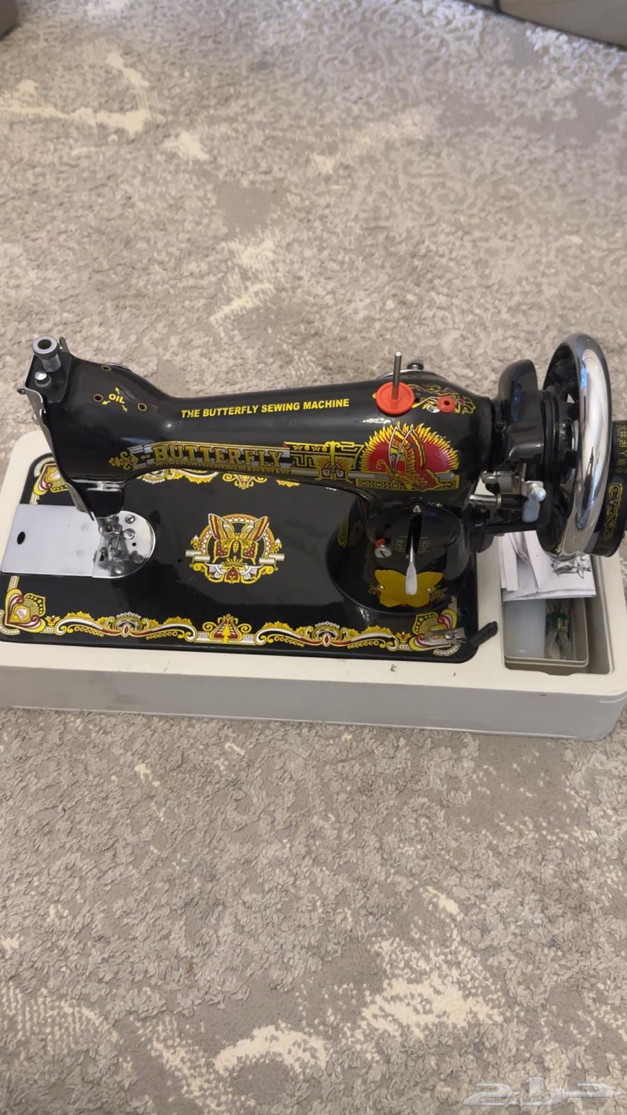 TV and sewing machine, both are working and clean.63422073670786112