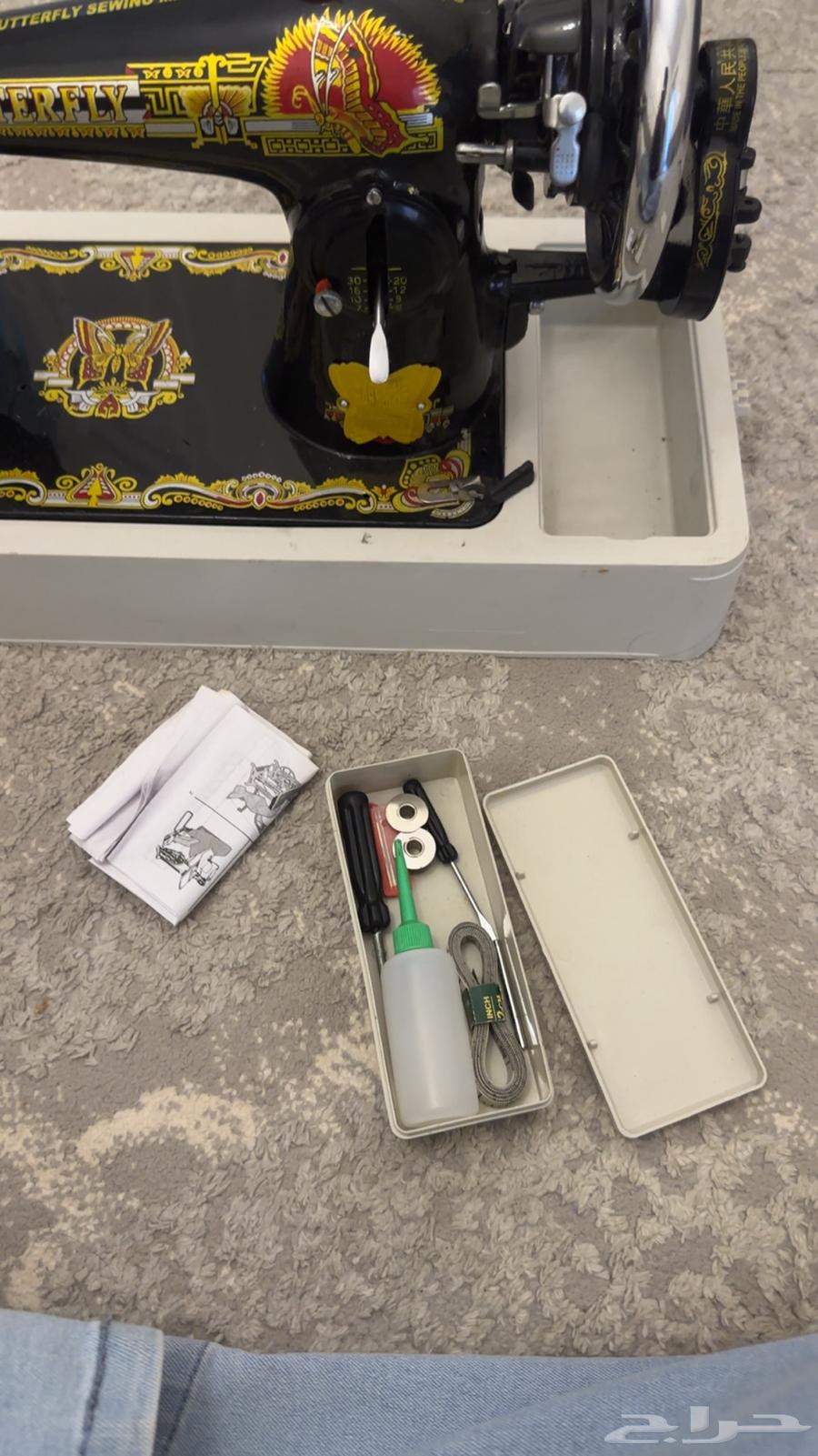 TV and sewing machine, both are working and clean.63422073670786113