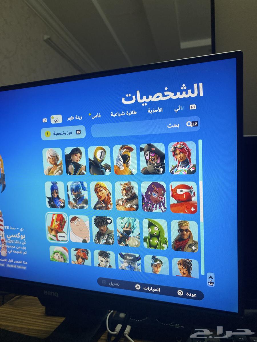 حساب سوني فورت نايت63422422698625111