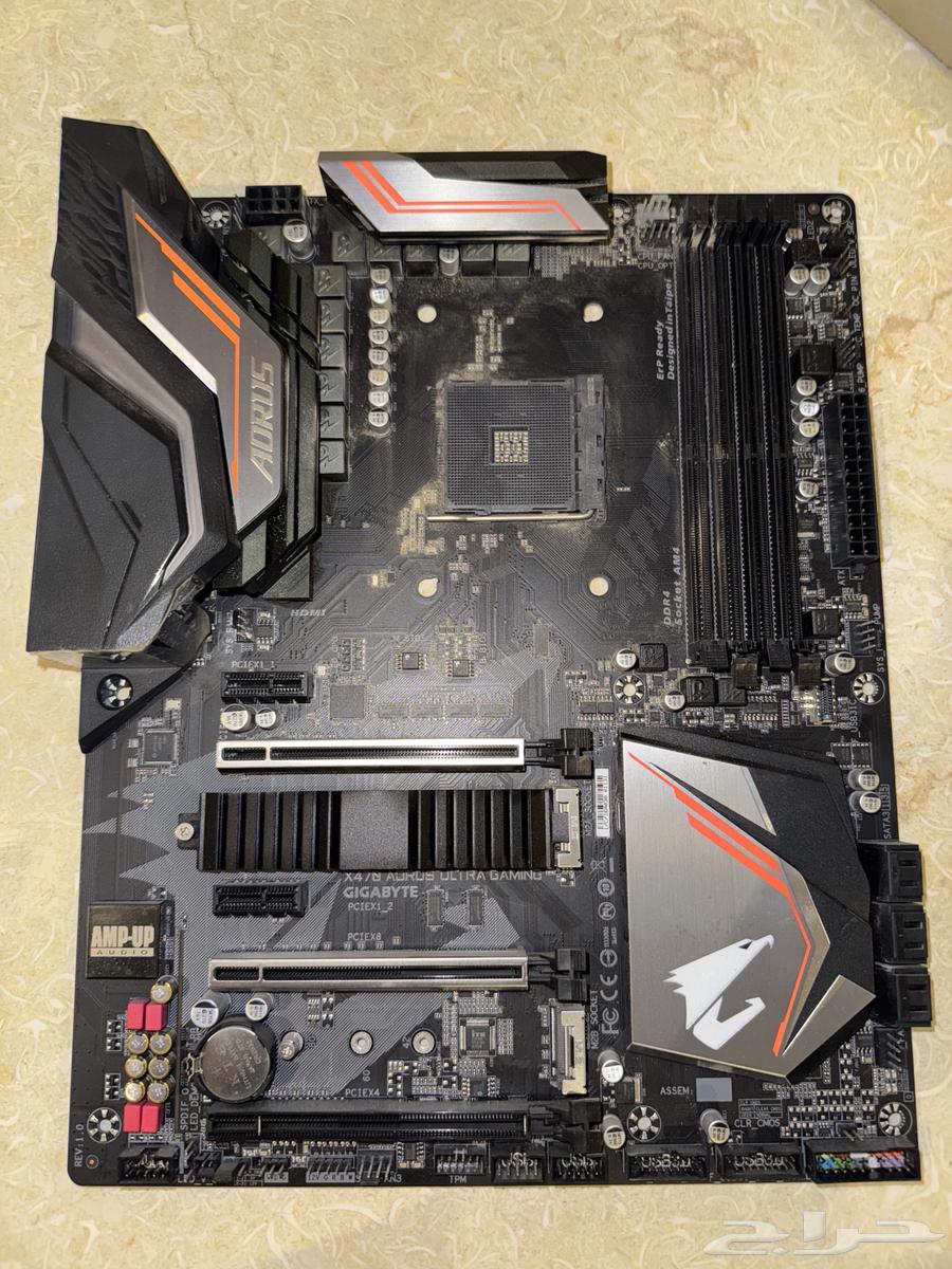 Motherboard Gigabyte X470 Aorus634198722129951118