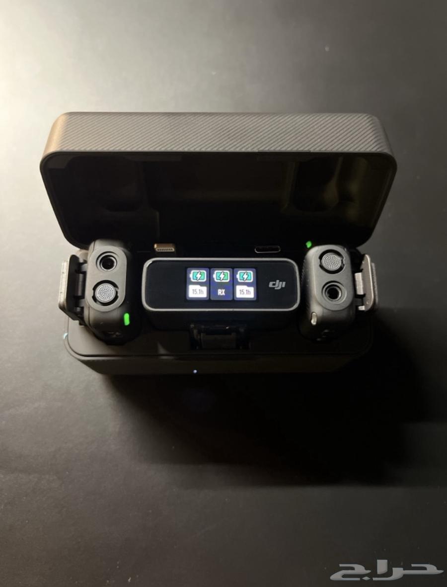 دي جي اي مايك مع 2 شور مايك DJI Mic with 2 Shure MVL Mic63417980949377111