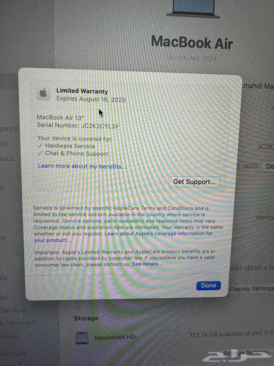 MacBook Air M3 2024 edition634135118636811114