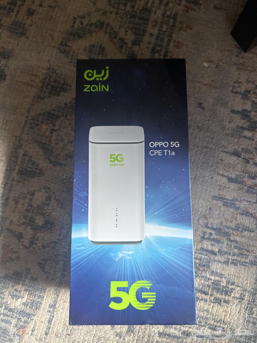 راوتر زين 5G OPPO CPE T1a مستخدم بحالة ممتازة63416409601155114