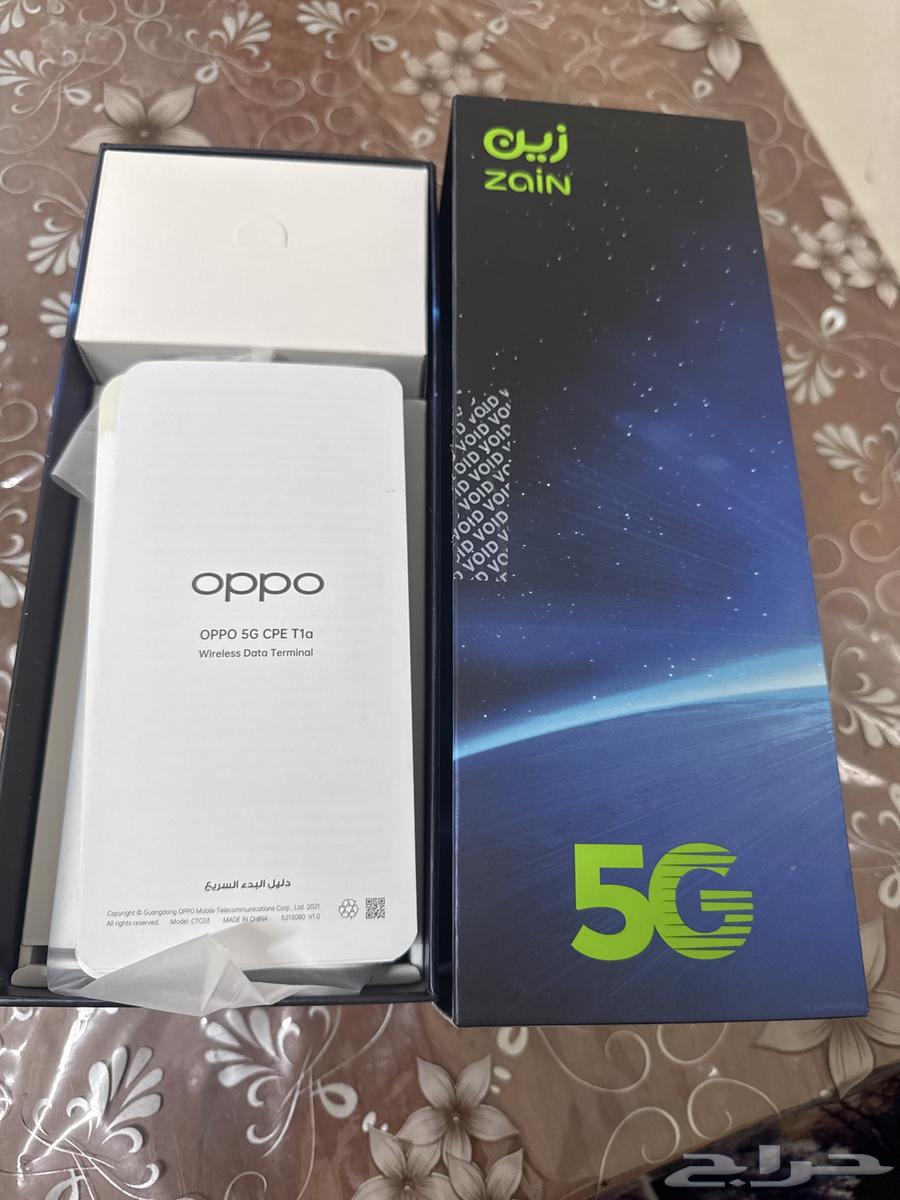 للبيع راوتر OPPO 5G CPE T1a  
حالته ممتازة634198727640341122