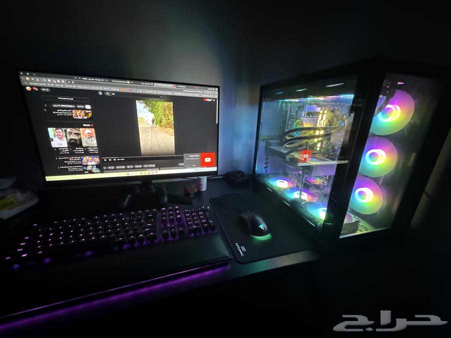 تجميعة RTX 4060 Ti مع شاشة 144Hz ووندوز أصلي شبه جديدة63419227118210114