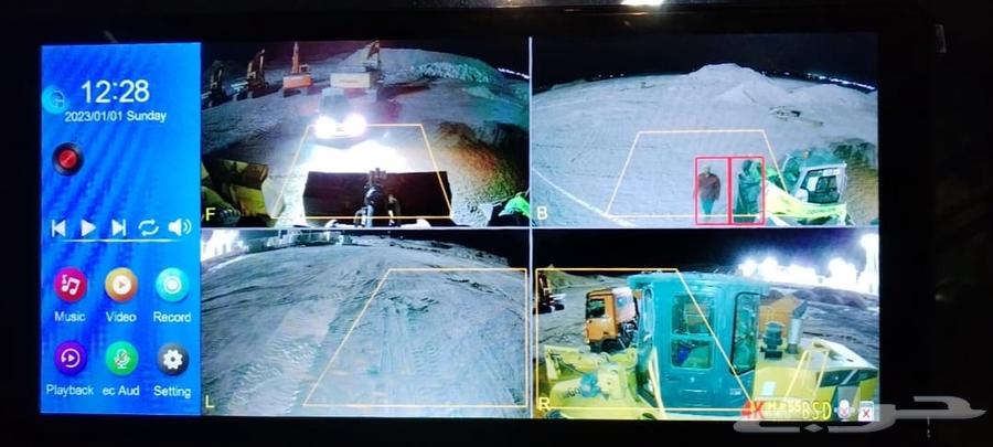 Heavy equipment cameras, trucks, loaders, bulldozers, Tabuk, Neom63412738005379112