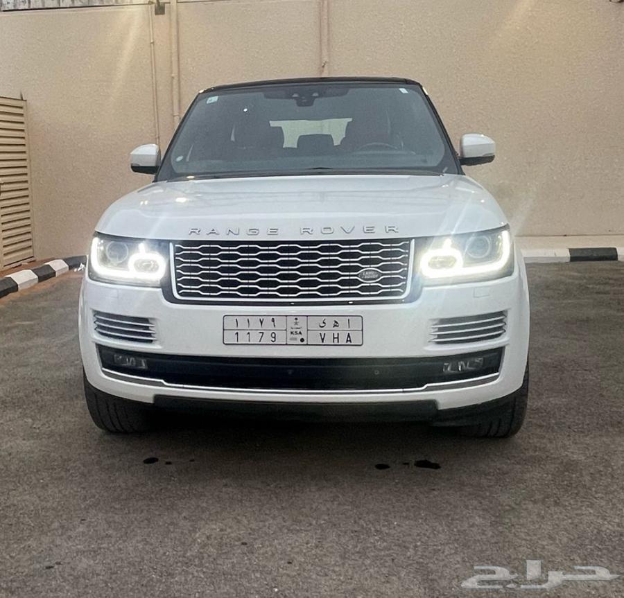 رنج روفر موديل 2018 ابيض داخلي احمر نظيف 8 سرندل سوبر شارجر63612741864322114
