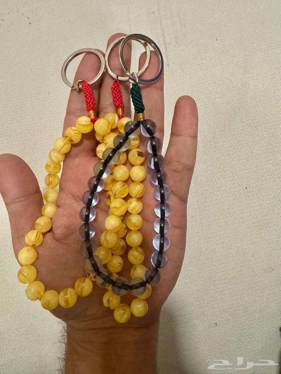 ميداليات خرز مسباح باكلايت مع كركوشة تفصال63411057731585111