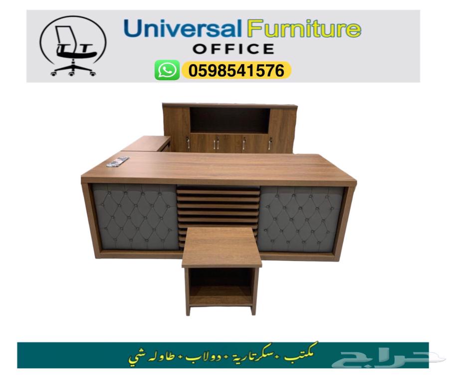 Complete office set, luxurious manager desks, chairs, and meeting table63406255297666111