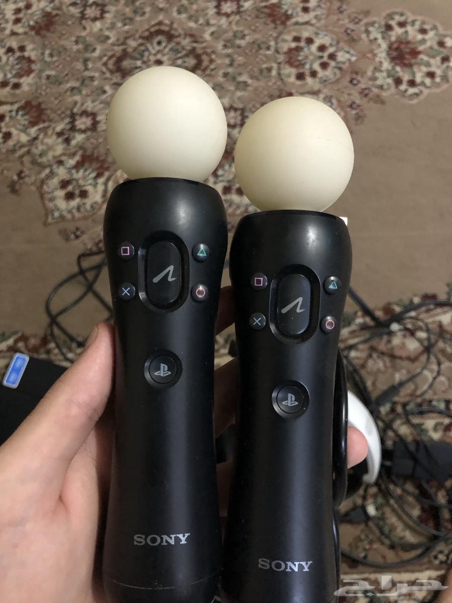 نظارة واقع افتراضي PlayStation VR مع جميع محلقاتها ولعبتين63406816194050113