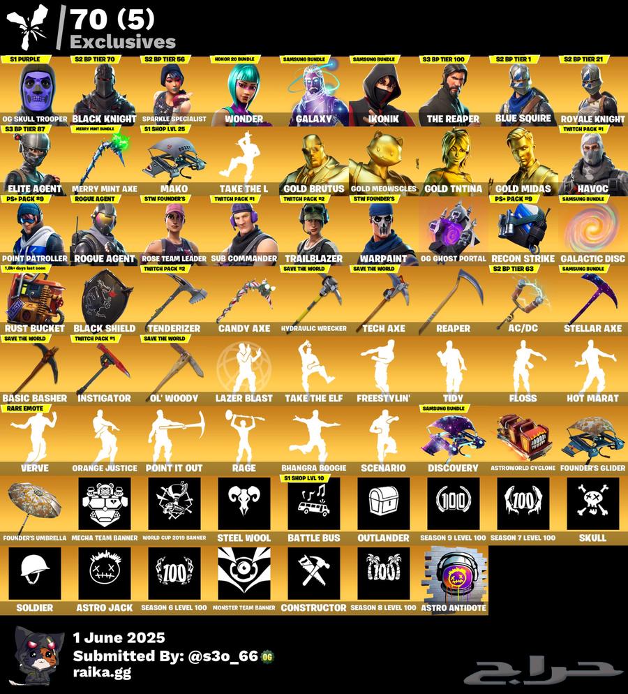 Fortnite rental accounts Zombie's daughter - Purple Skeleton - Iconik634036565418251117