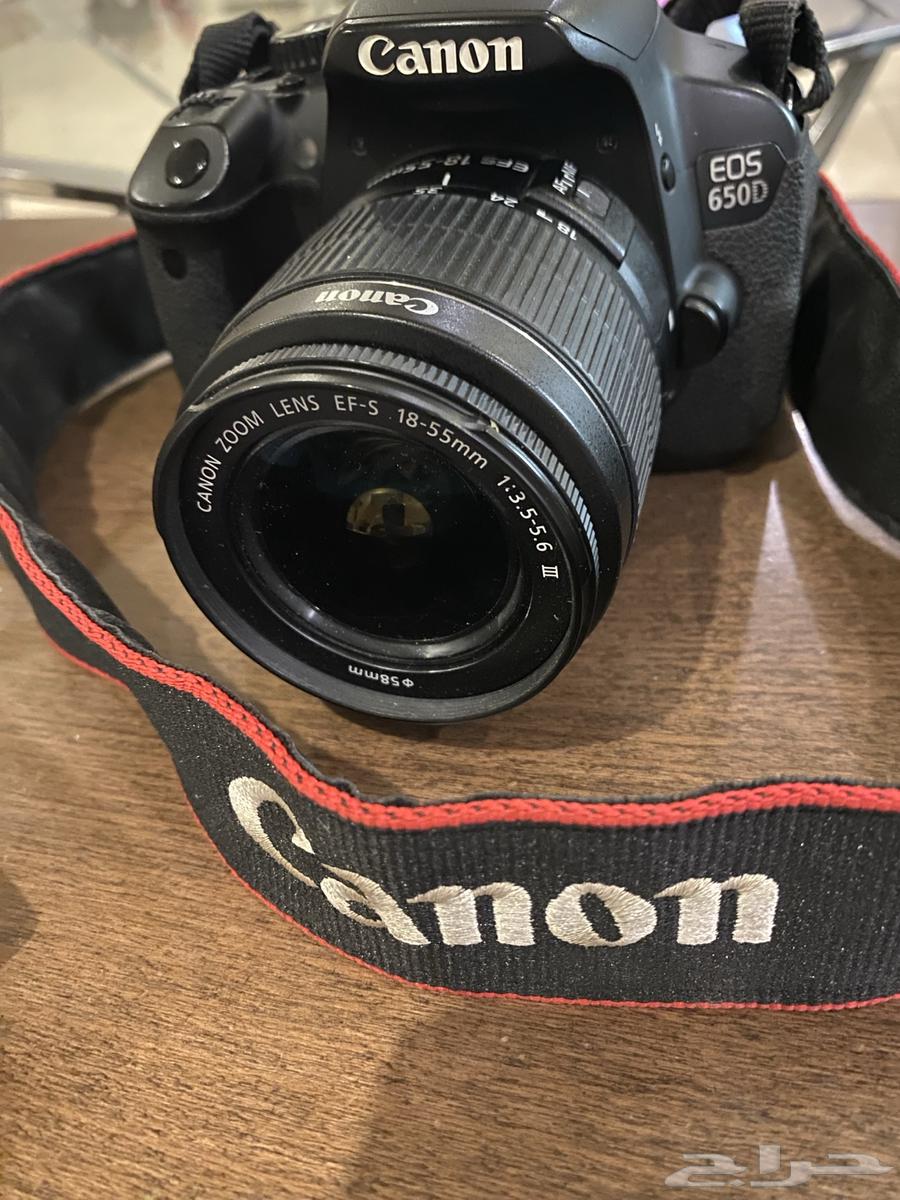 كاميرا كانون رقمية. EOS 650D633997130081291127