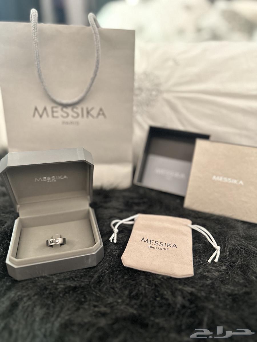 Mizica black gray silver ring size 7, new unused63399708748802111