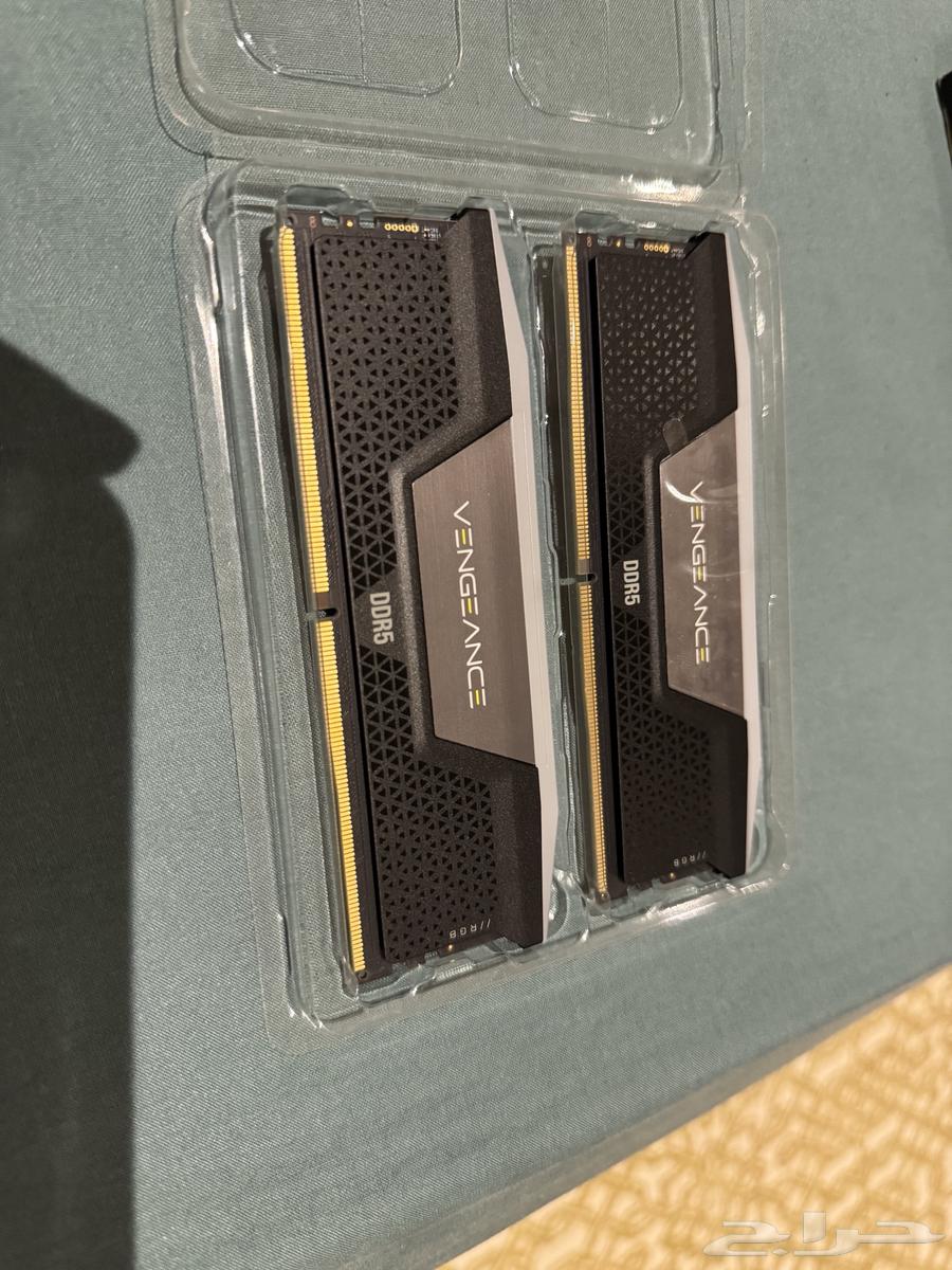 RAM DDR5 32GB 6400MHz مب مستعمل بس العلبه مفتوحه63399652977666113