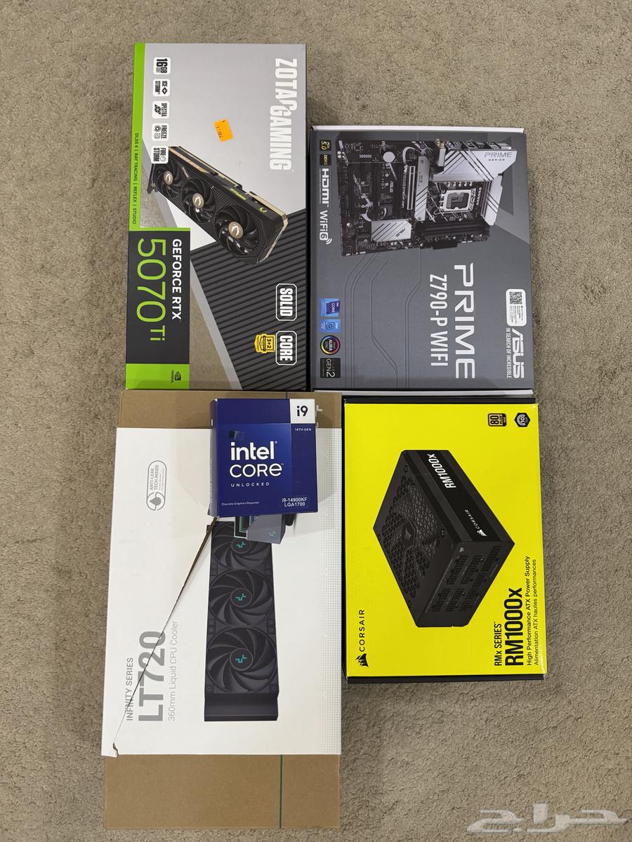 PC for sale: I9-14900KF with 5070 TI graphics card63400976183425111