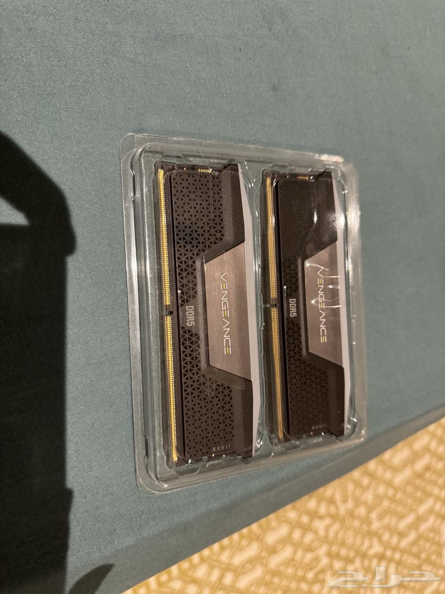RAM DDR5 32GB 6400MHz مب مستعمل بس العلبه مفتوحه63399652977666111