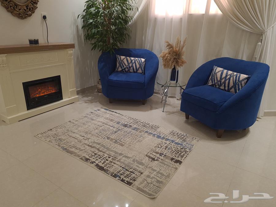2 كرسي ( كنب مفرد ) مدخنه و فرشه63613119700097111